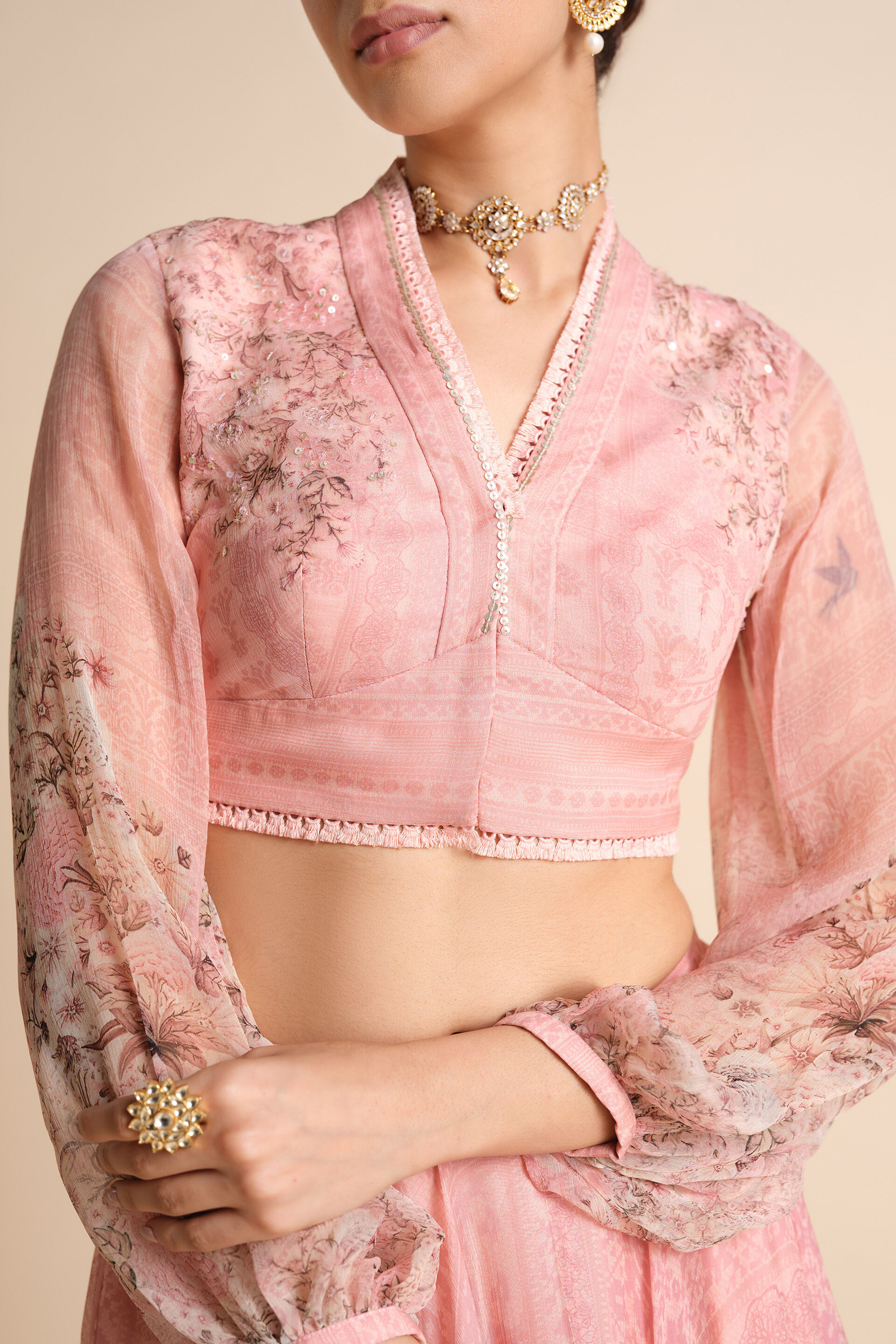 Aria Skirt Set - Blush, Blush, image 6